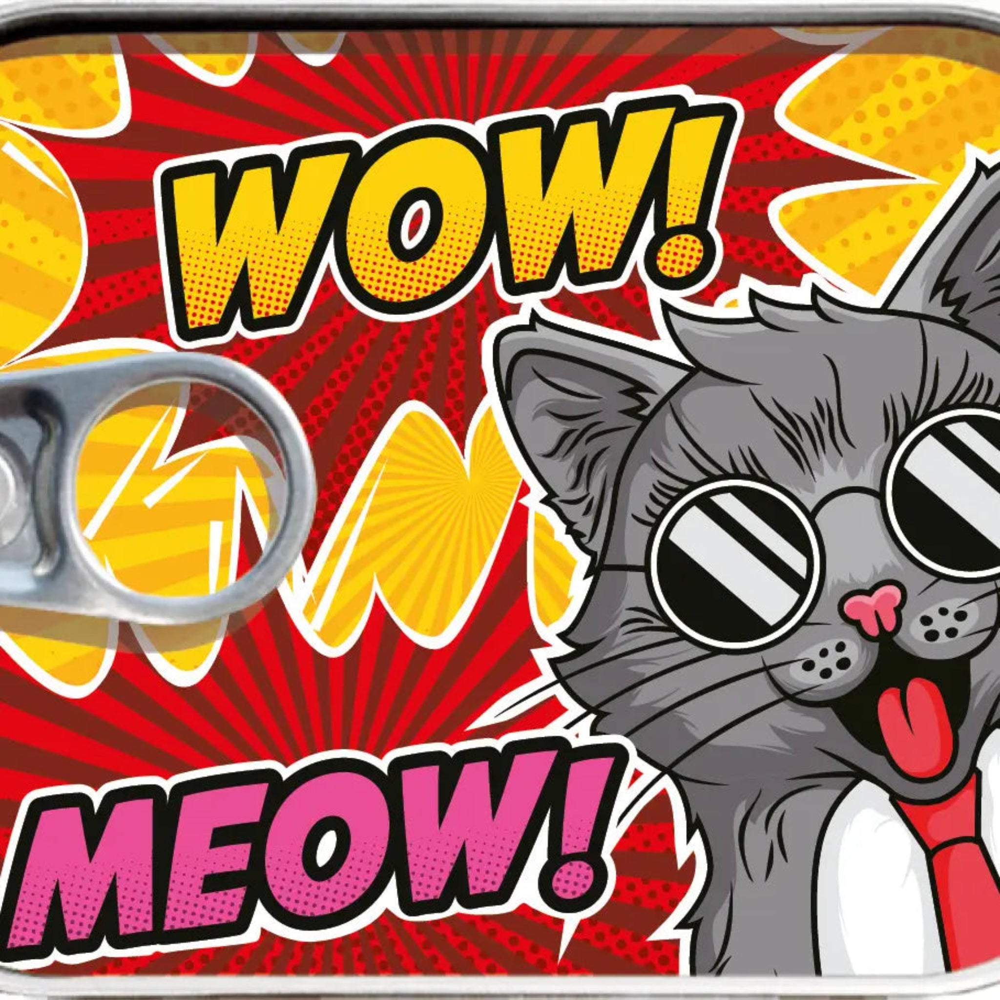 Wow! Meow! - cadeau in blik