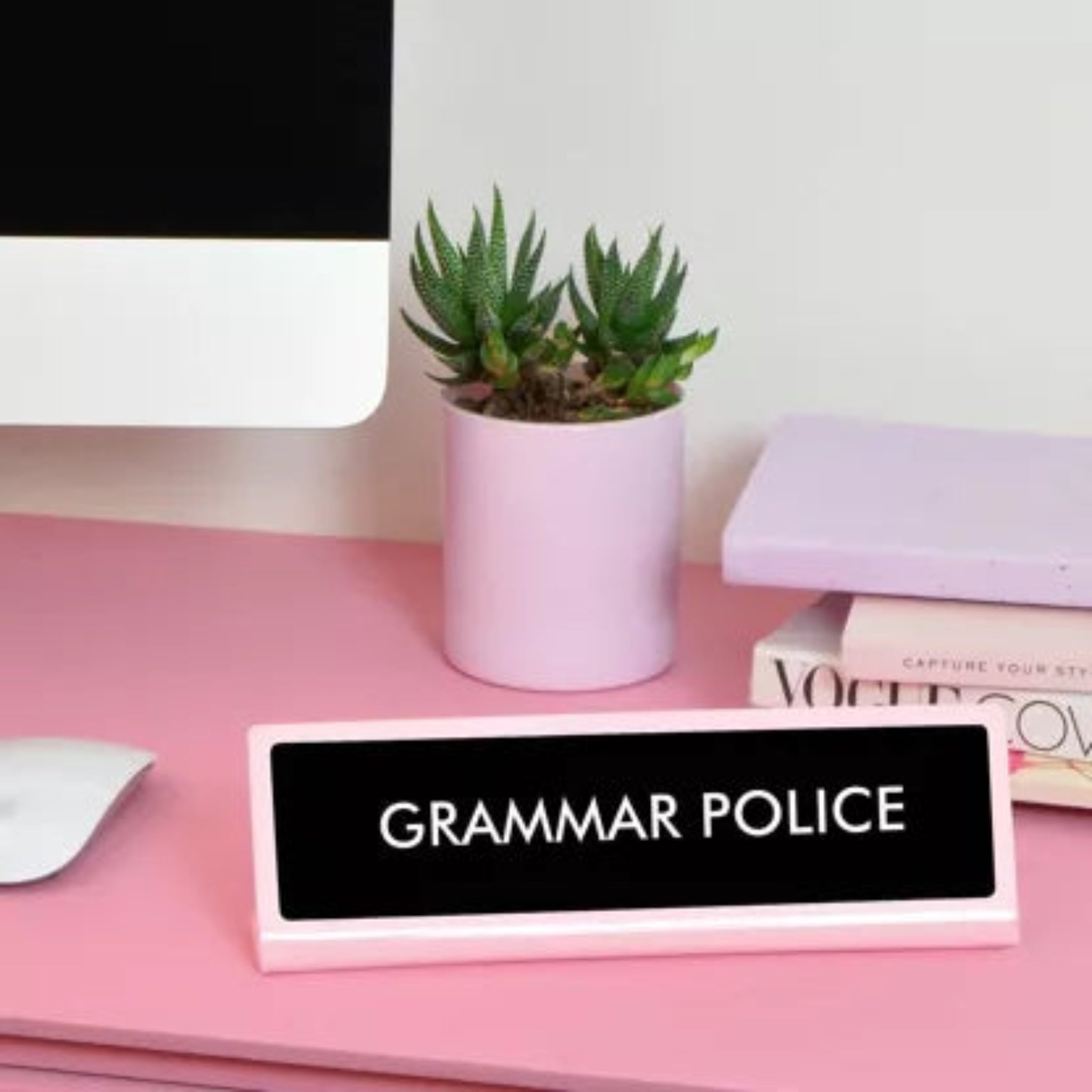 Grammar Police - bureaubordje