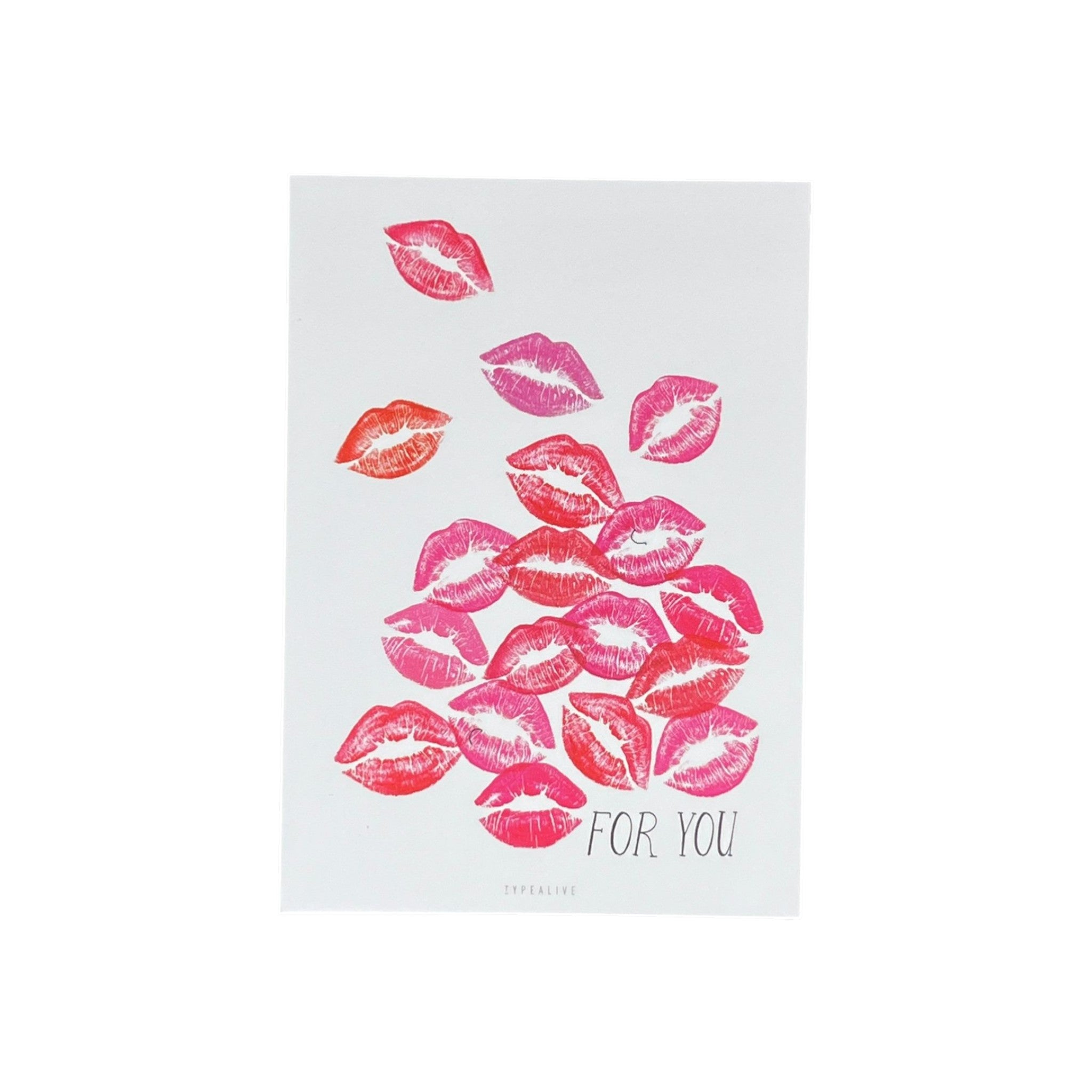Kisses for You - kaart