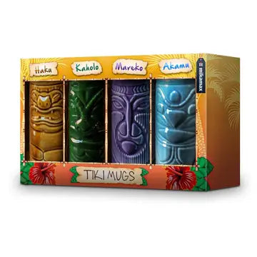 Tiki Mokken (set van 4)