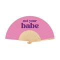 Not your Babe - Waaier