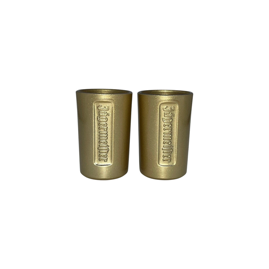 Jägermeister shotglaasje goud (set van 4)