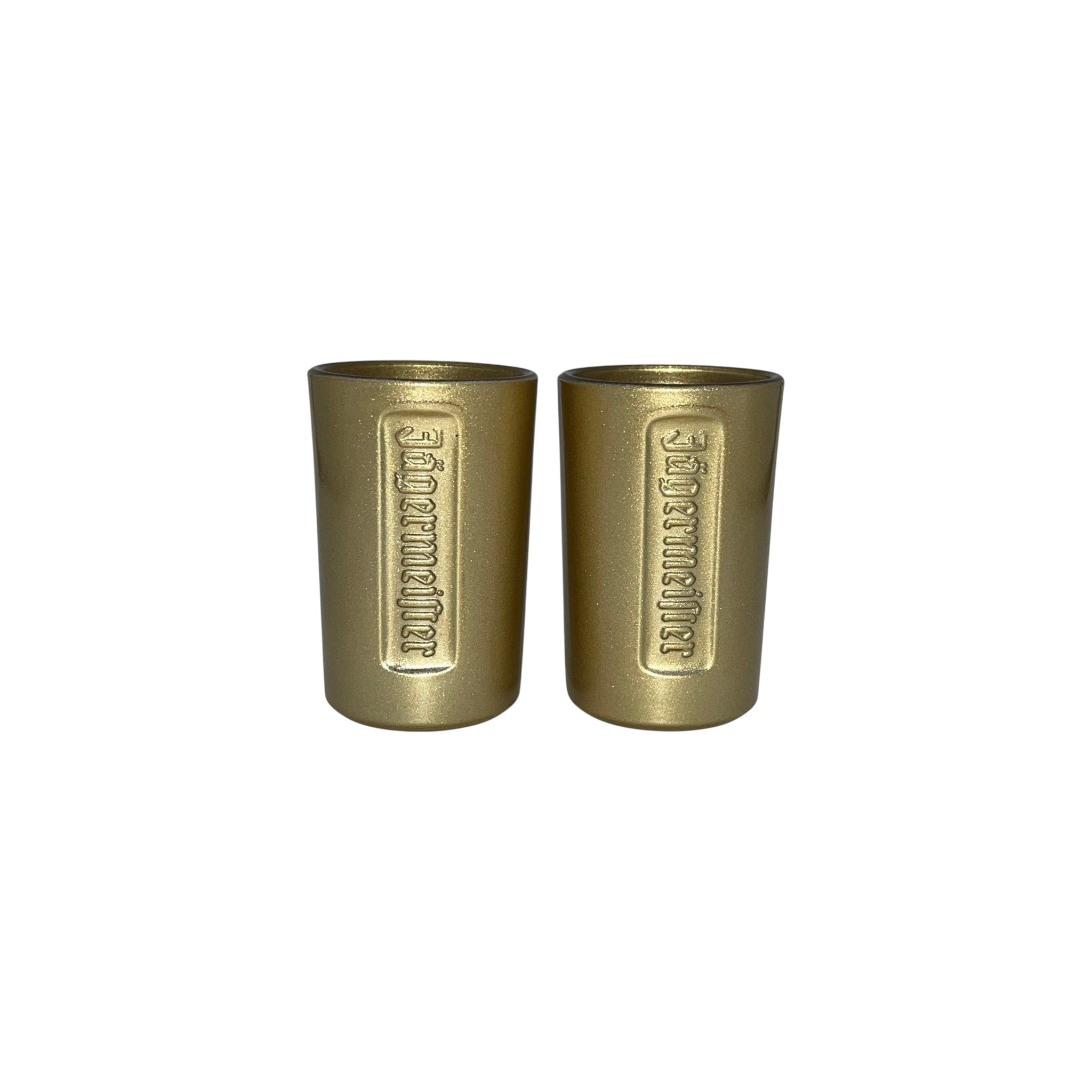 Jägermeister shotglaasje goud (set van 4)