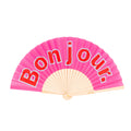Bonjour - waaier (2 varianten)