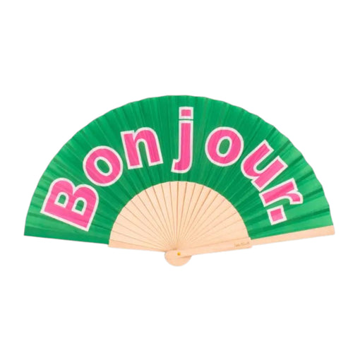 Bonjour - waaier (2 varianten)