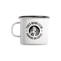 Tired Moms Club - emaille beker