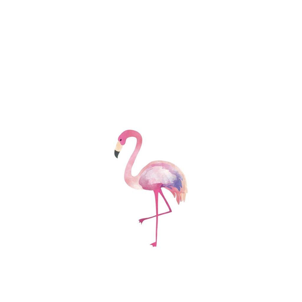 Tijdelijke tatoeage - Flamingo (5 stuks)