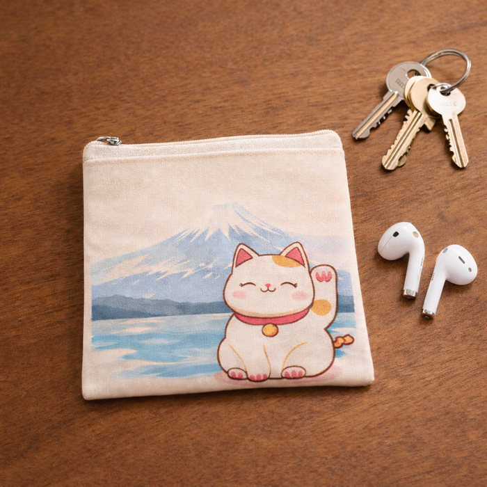 Mini portemonnee Lucky Cat
