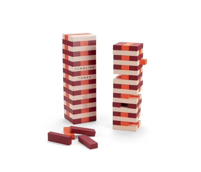 Tumbling Tower - rood / oranje