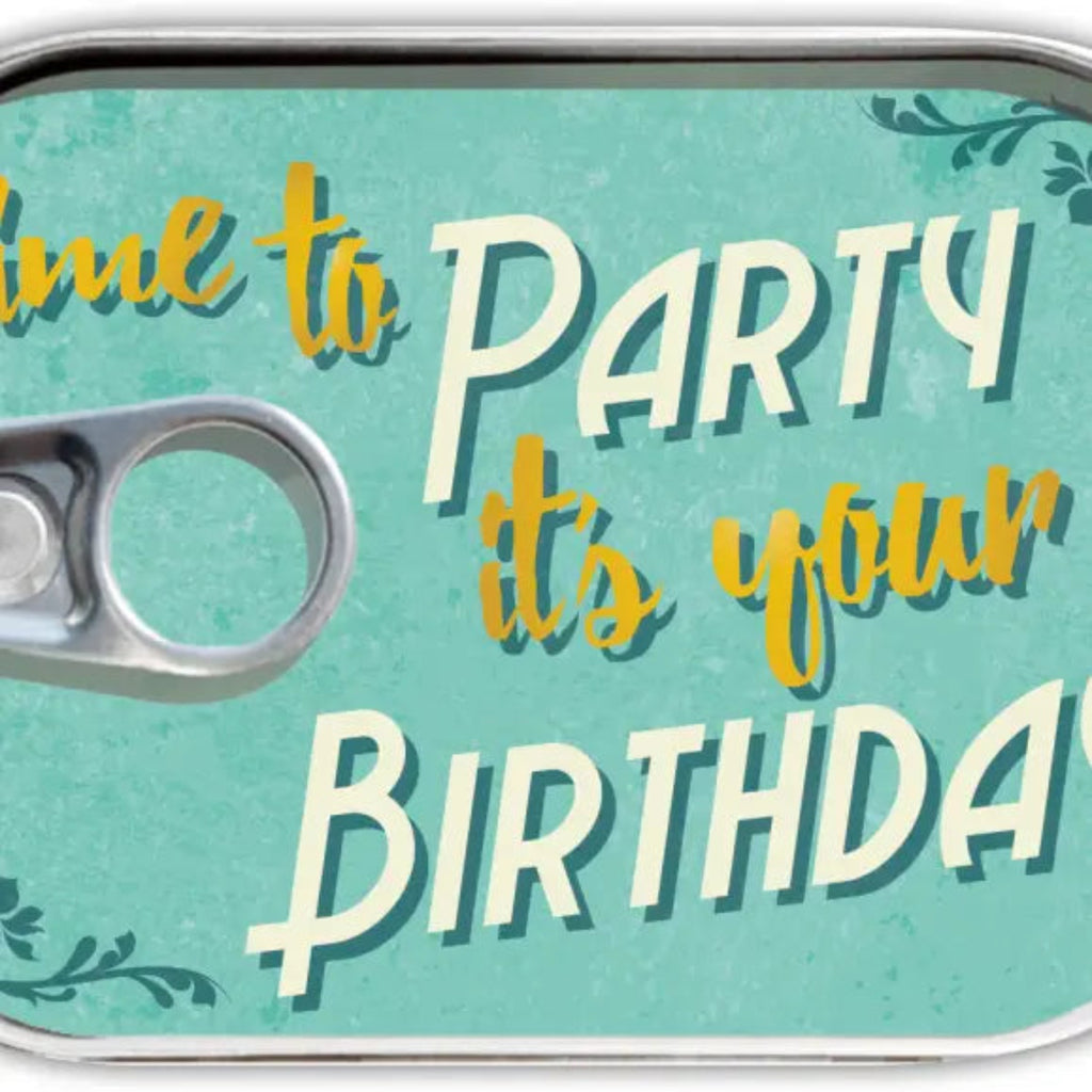 Time to Party - cadeau in blik
