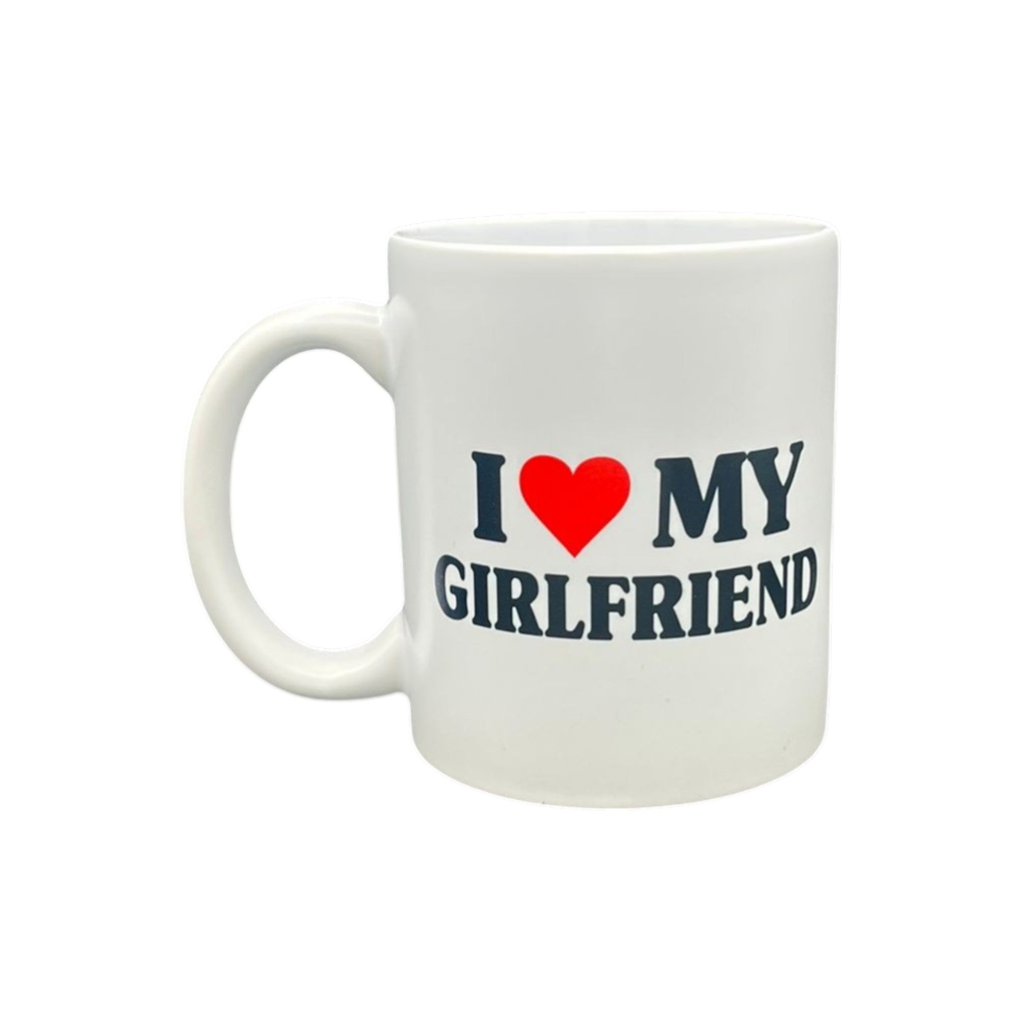 I ❤️ MY Girlfriend / I ❤️ MY Boyfriend - mok (2 varianten)