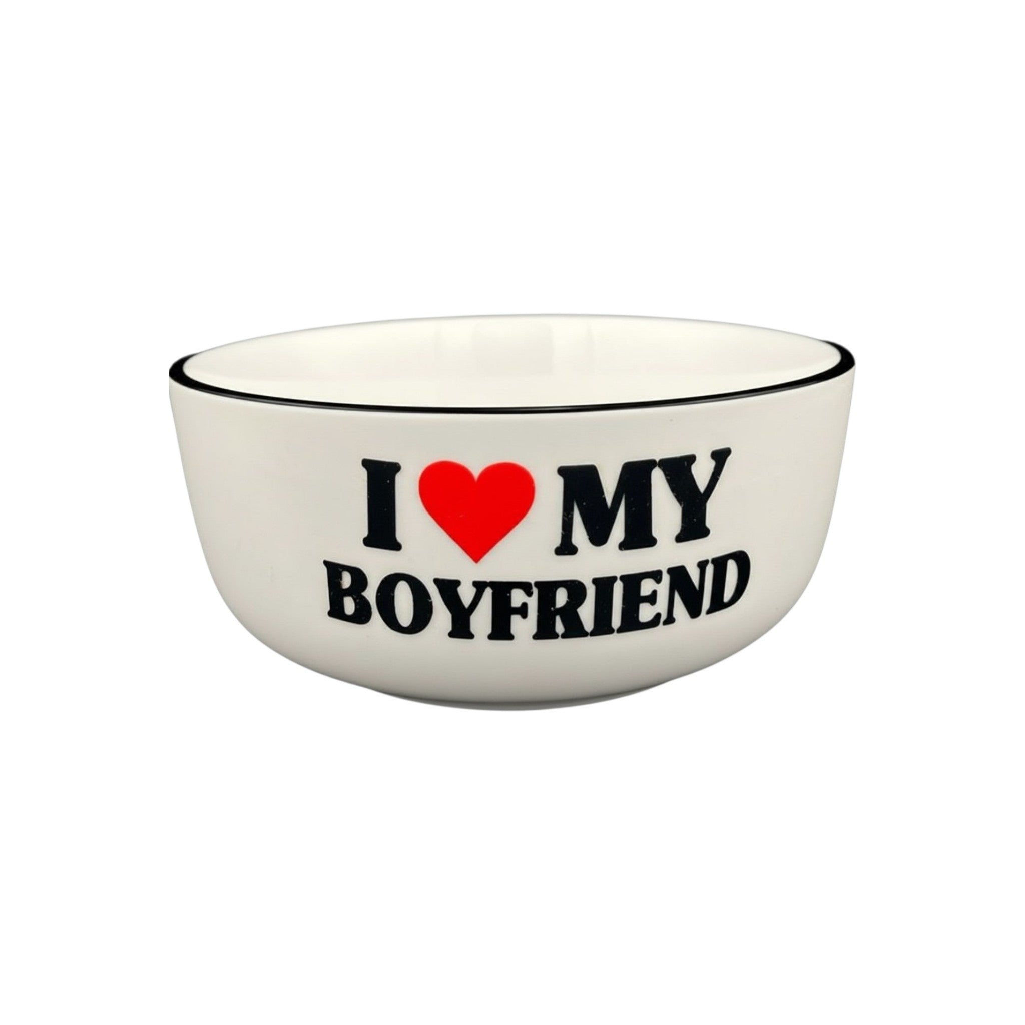I ❤️ MY Girlfriend / I ❤️ MY Boyfriend - schaaltje (2 varianten)