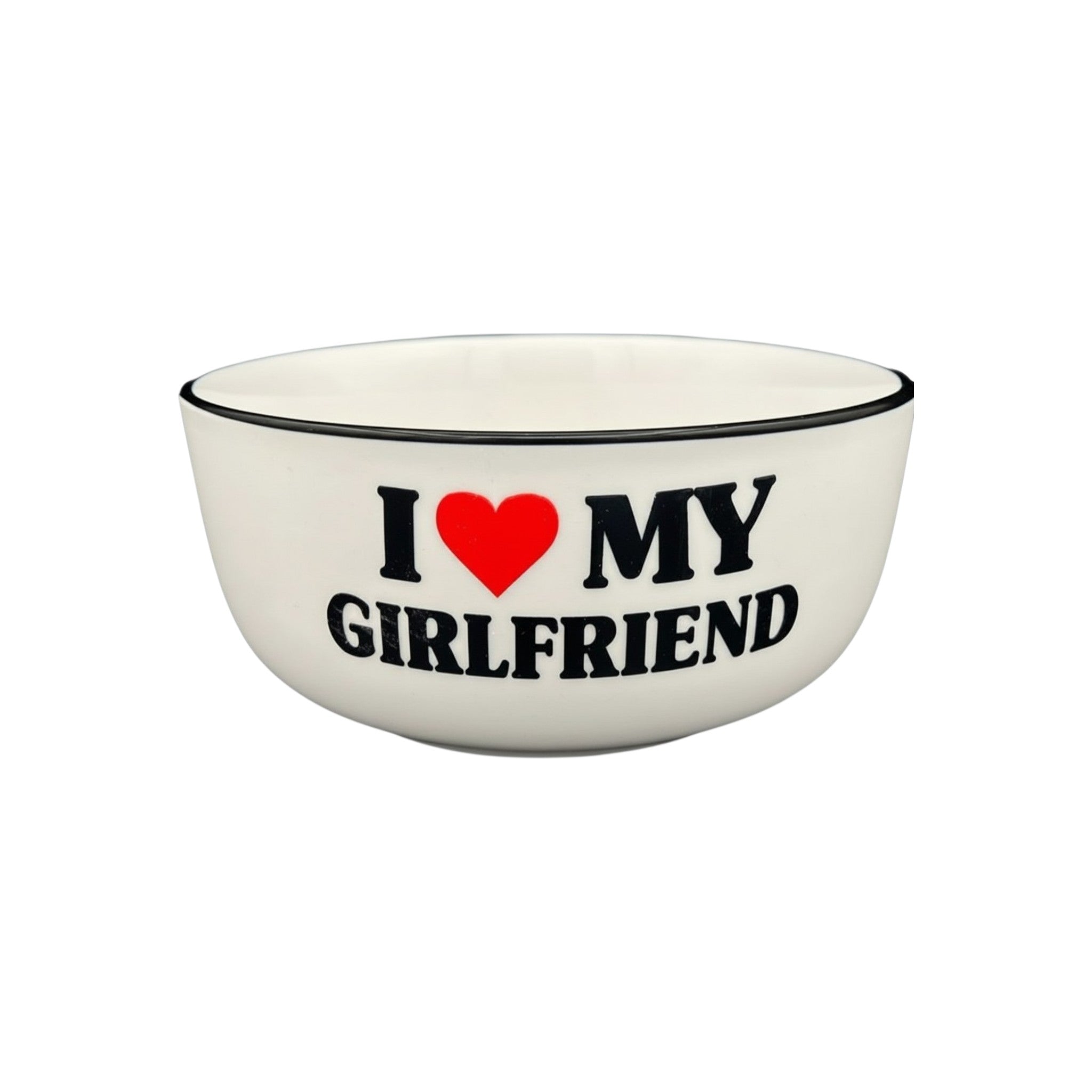 I ❤️ MY Girlfriend / I ❤️ MY Boyfriend - schaaltje (2 varianten)