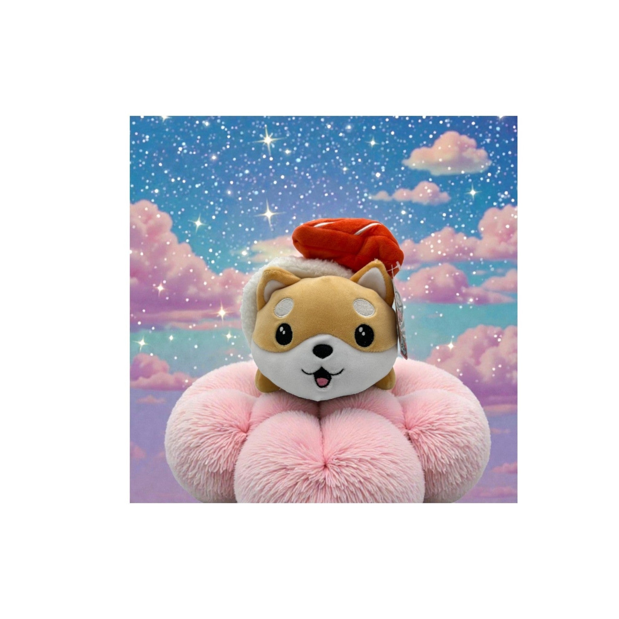 Kawaii Kuties Sushi knuffel hond