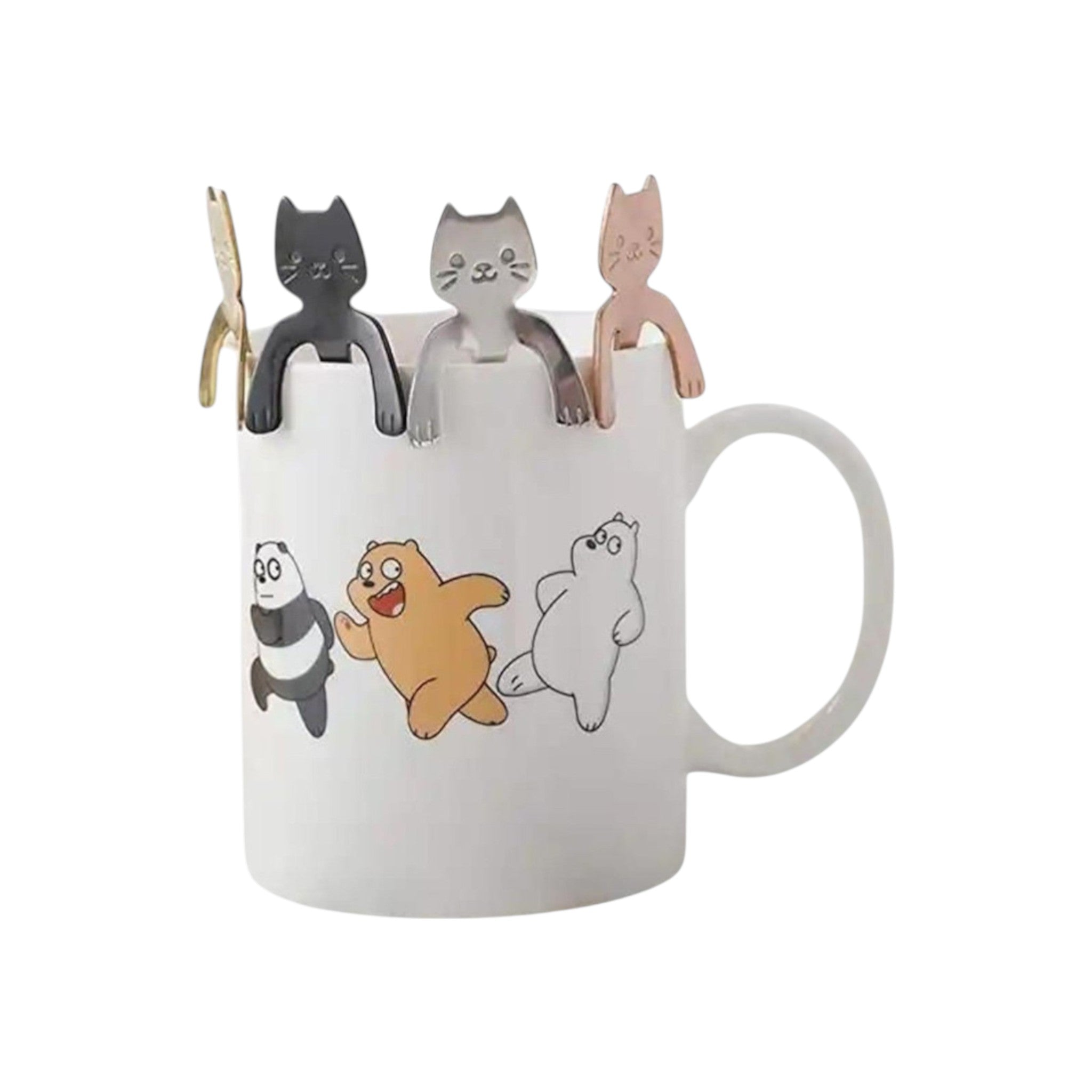 Katten lepeltje (4 varianten)