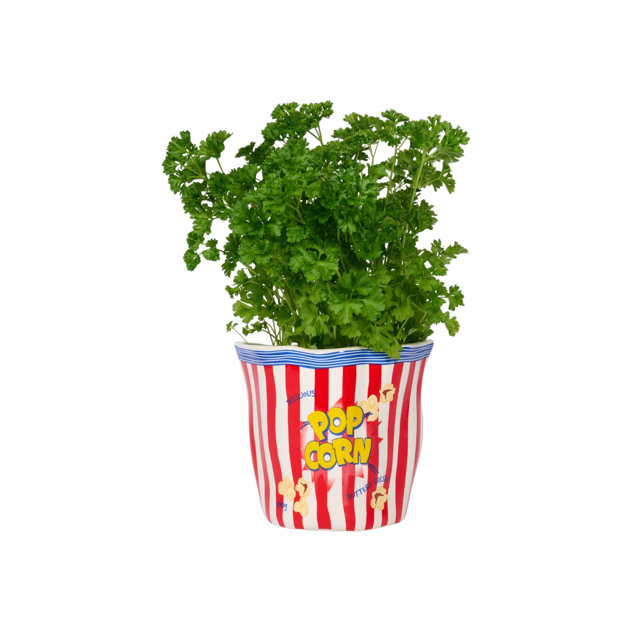 Popcorn bag van keramiek