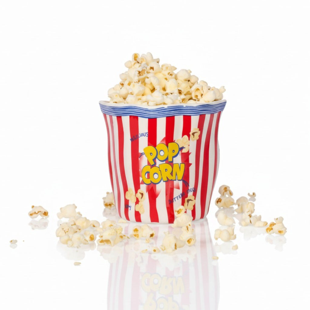 Popcorn bag van keramiek