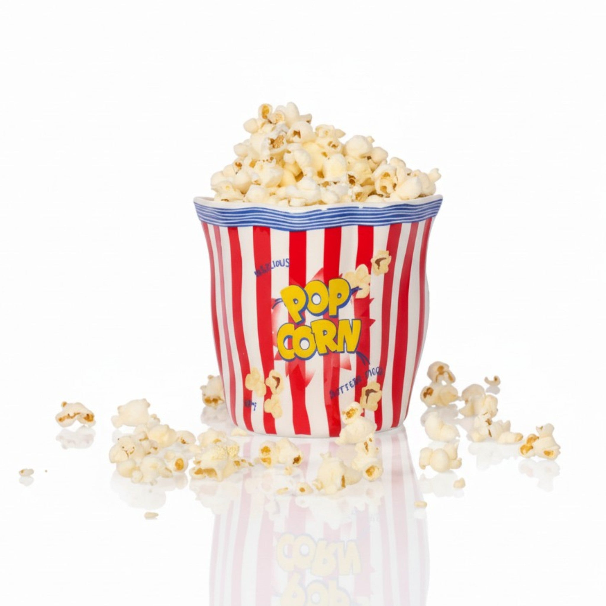 Popcorn bag van keramiek
