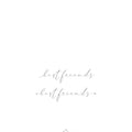 Tijdelijke tatoeage - Best friends (5 stuks)