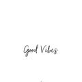 Tijdelijke tatoeage - Good Vibes (5 stuks)