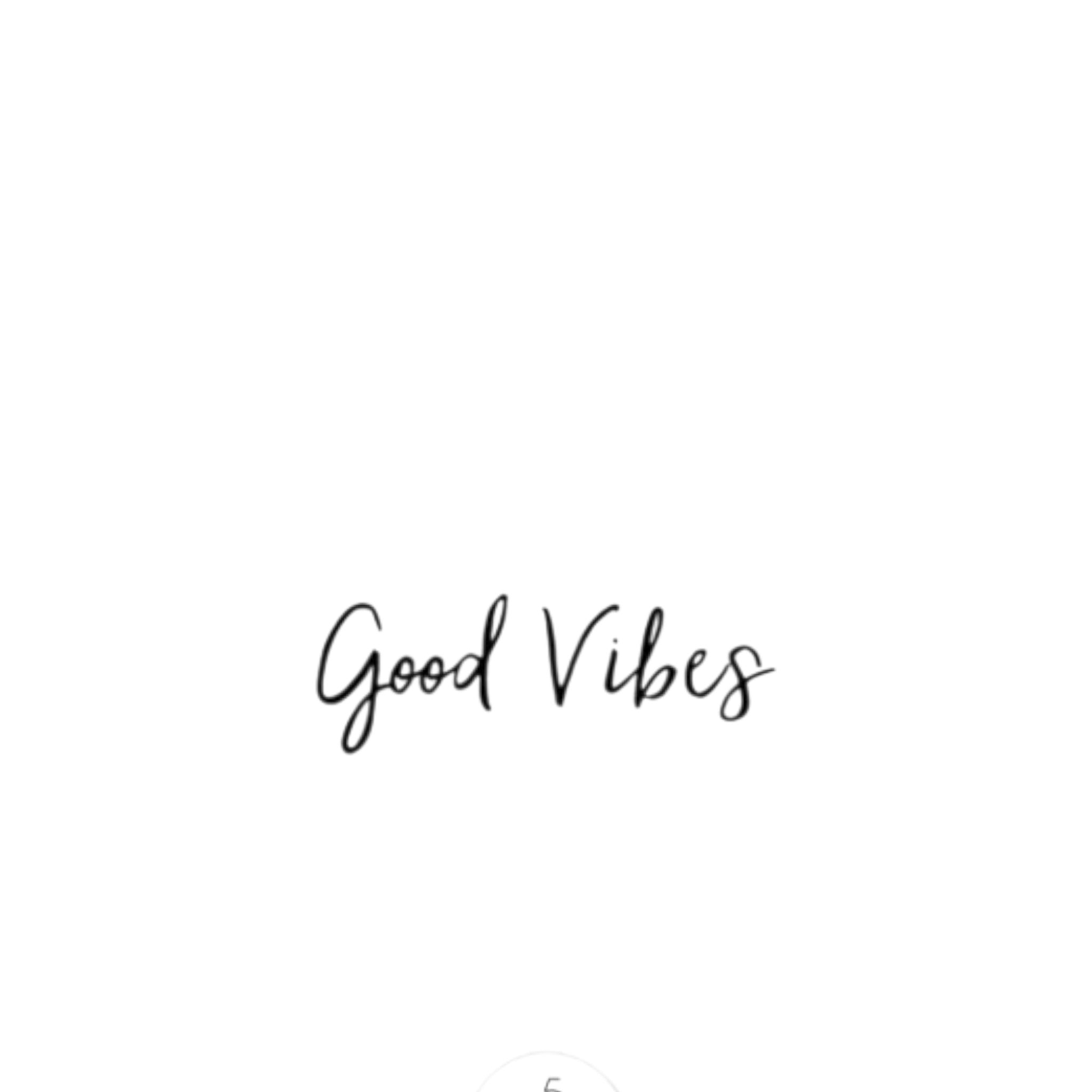 Tijdelijke tatoeage - Good Vibes (5 stuks)