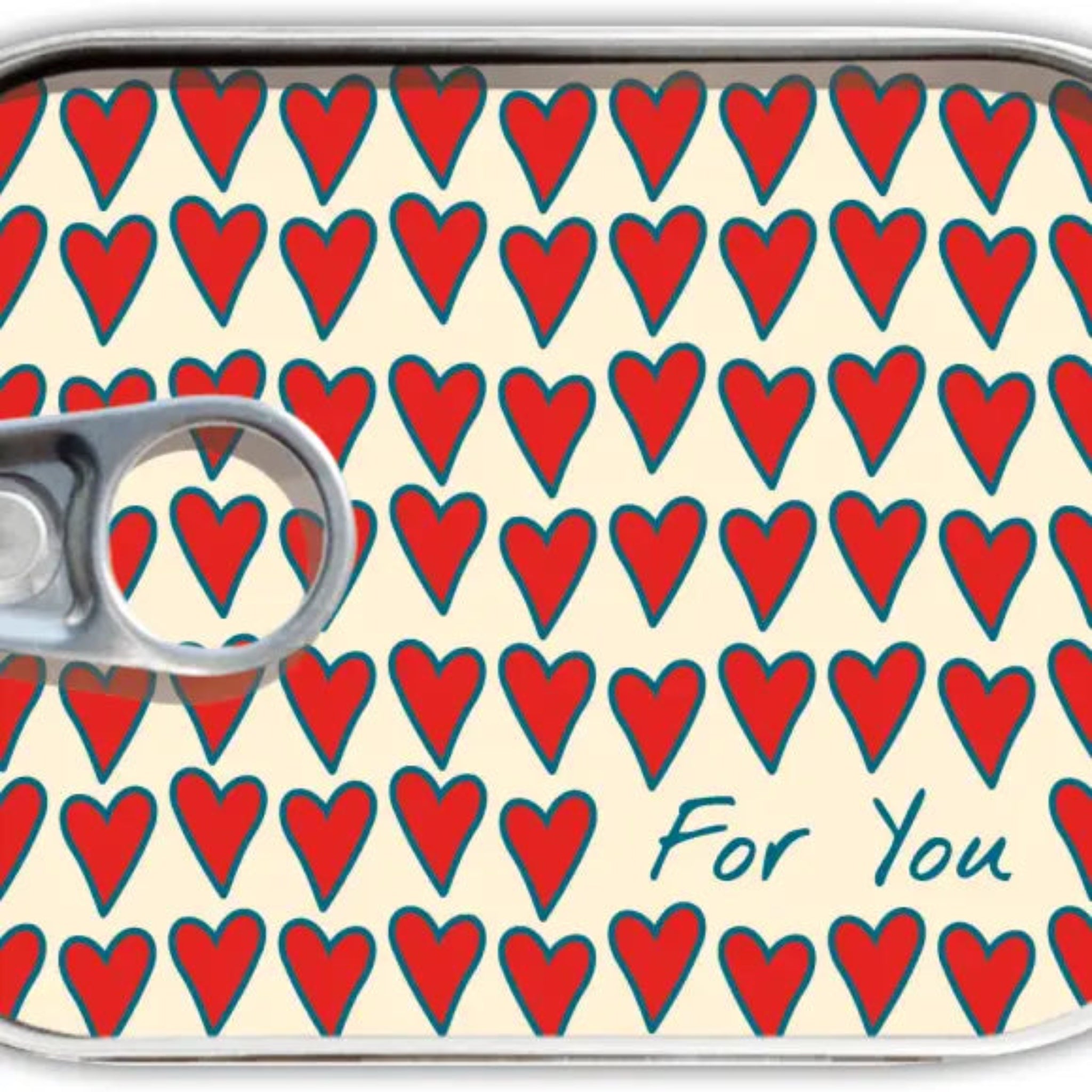 For You - cadeau in blik