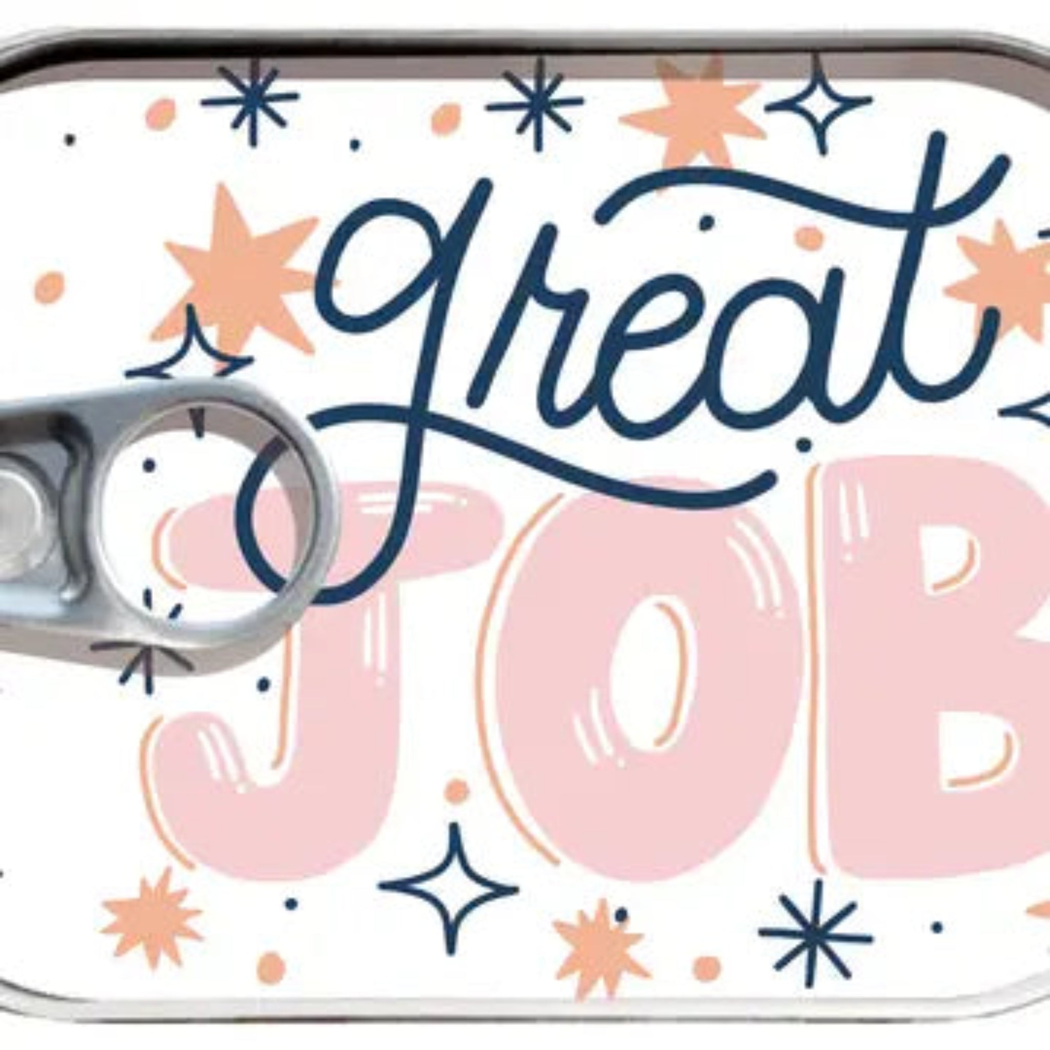 Great Job - cadeau in blik