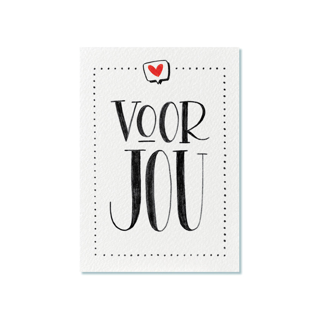 Voor jou - kaart