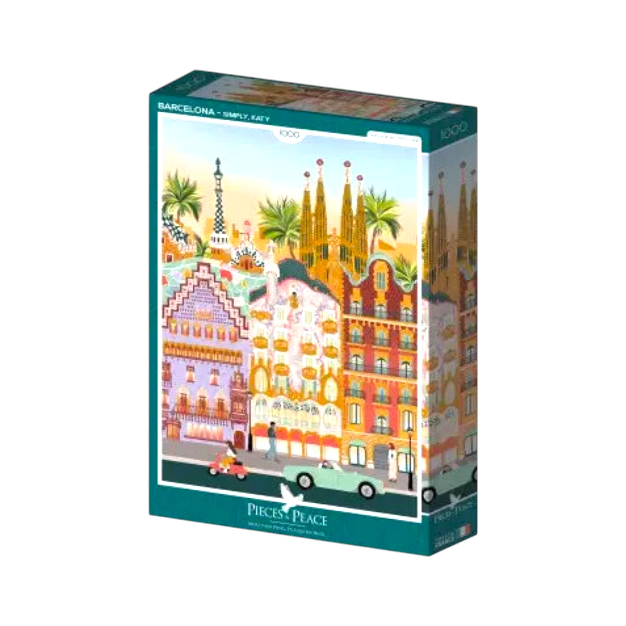 Puzzel Barcelona (1000 stukjes)