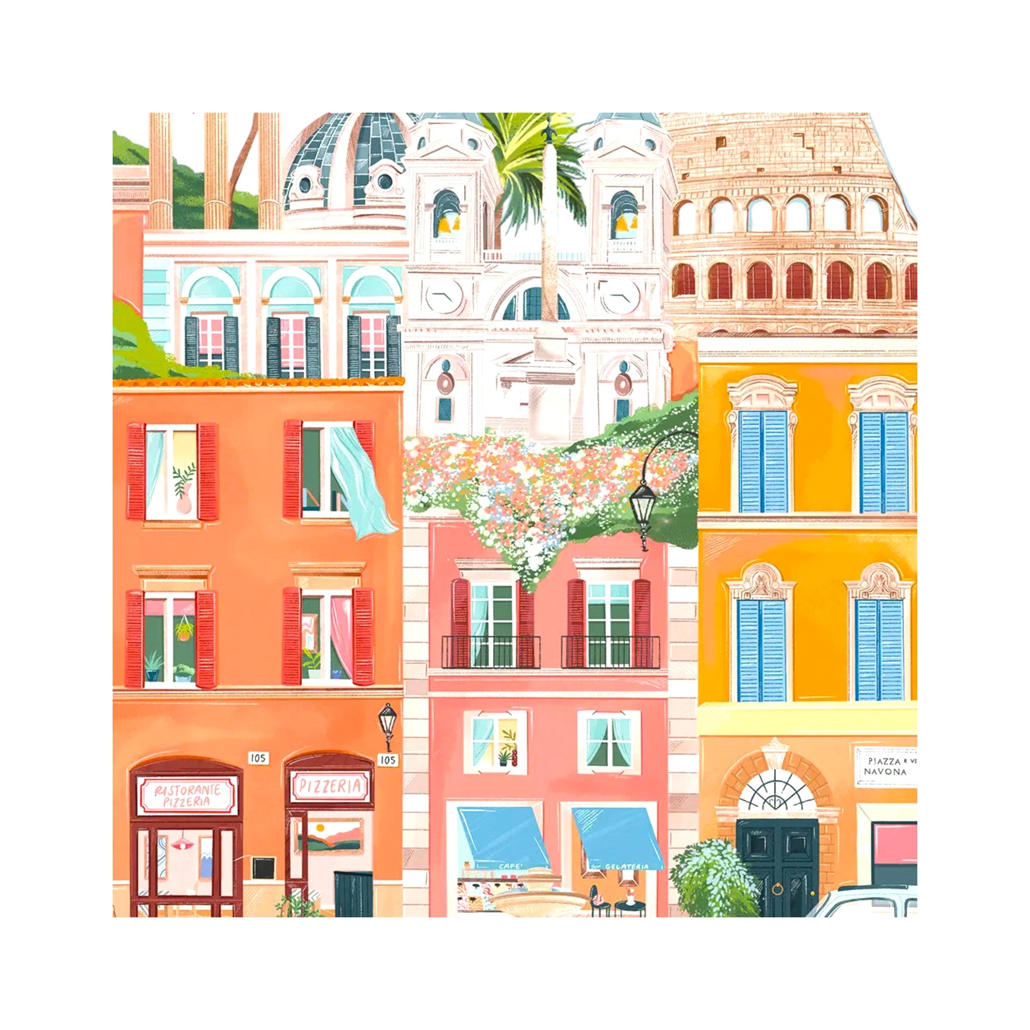 Puzzel Rome (1000 stukjes)