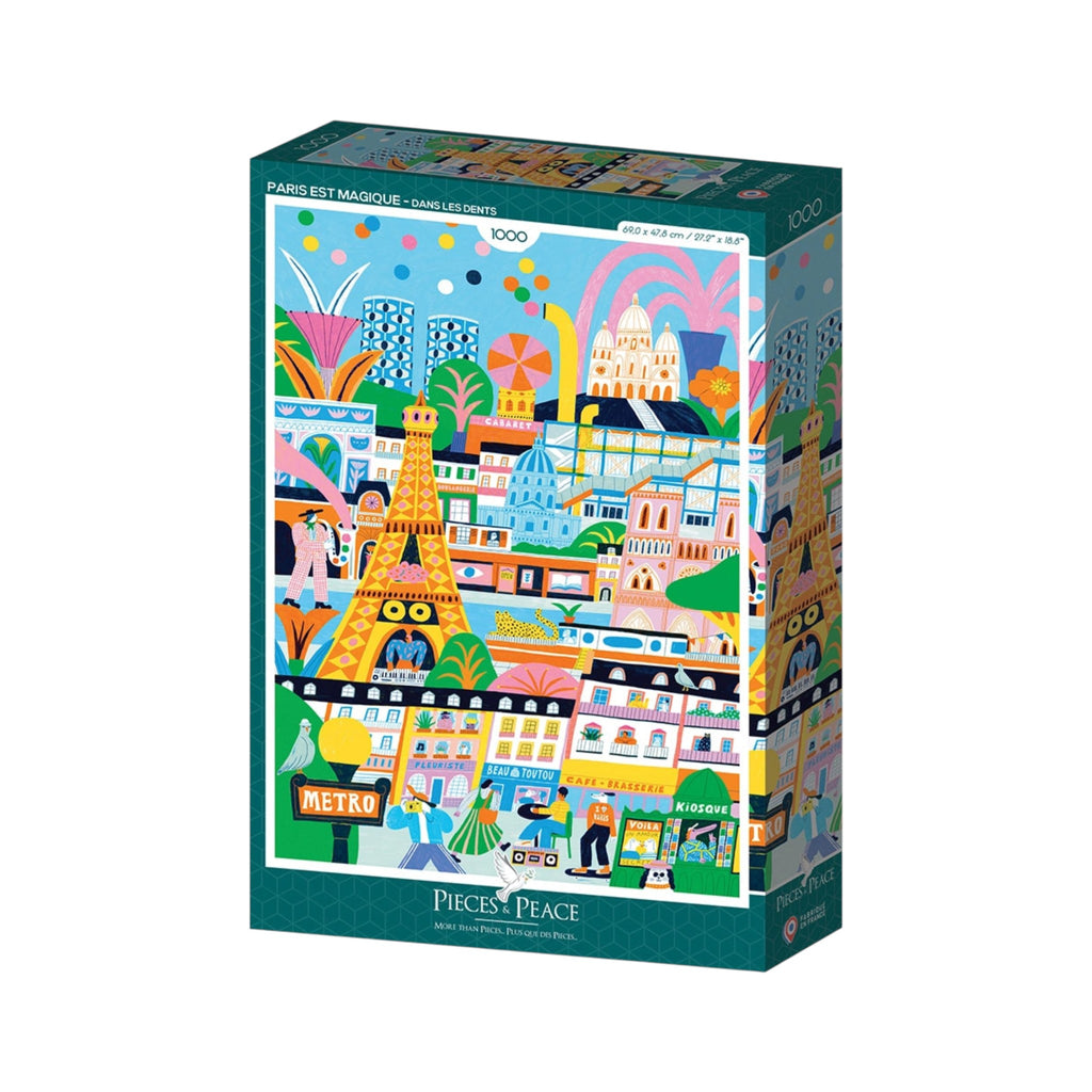 Puzzel Parijs is magisch (1000 stukjes)