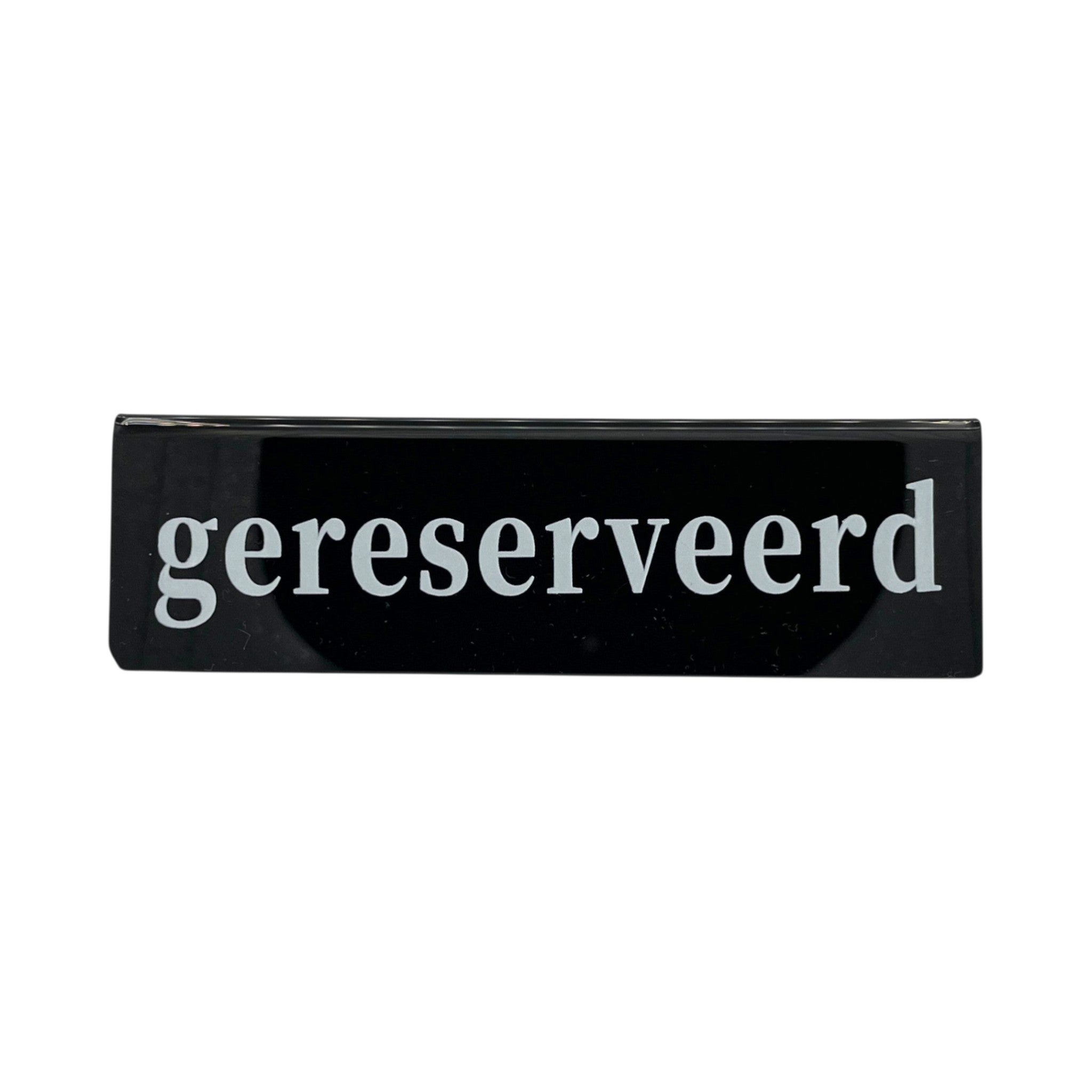 Tafelbordje gereserveerd (kunststof)