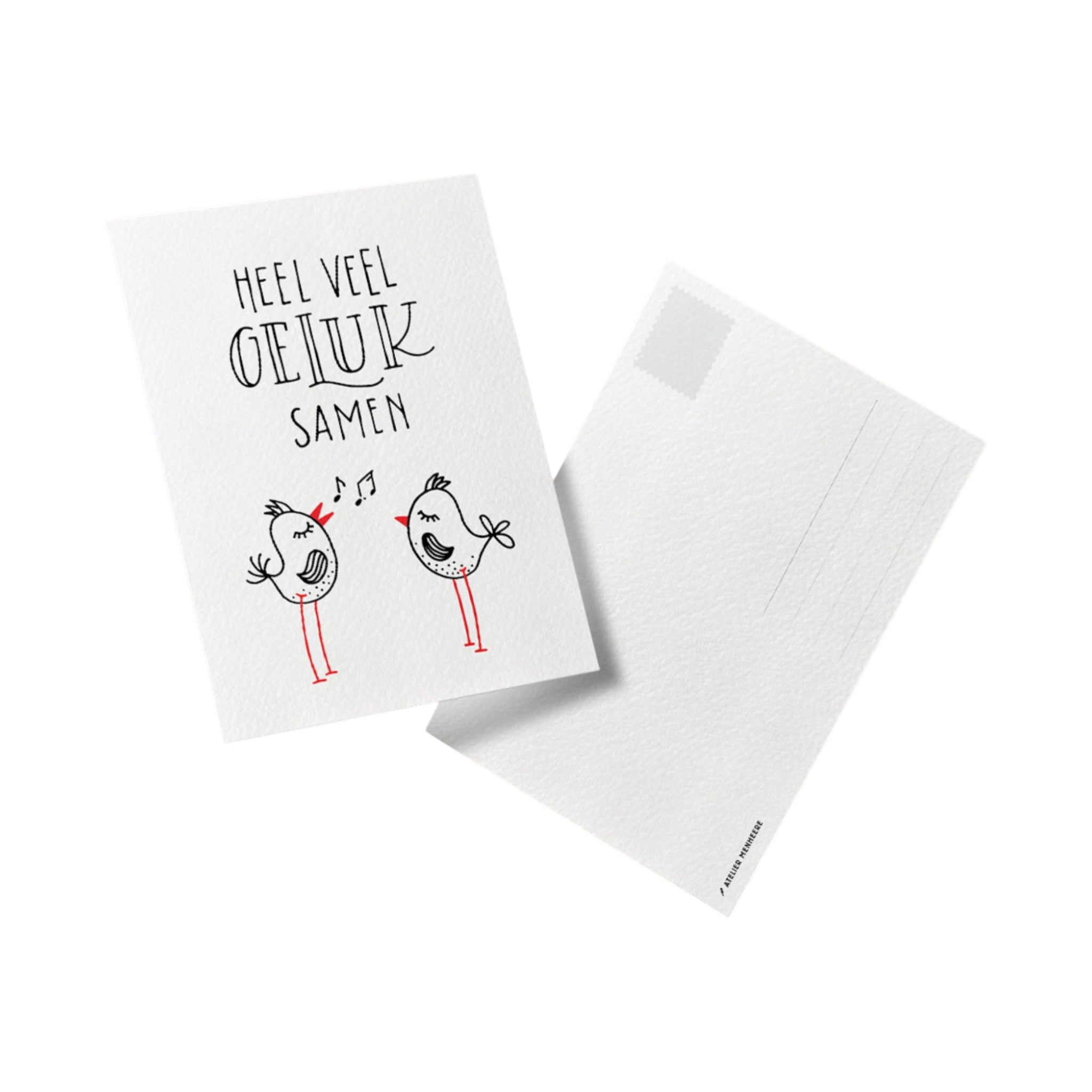 Heel veel geluk samen - kaart