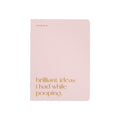 Brilliant ideas I had while pooping - notitieboekje