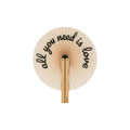 All you need is love - mini ronde waaier