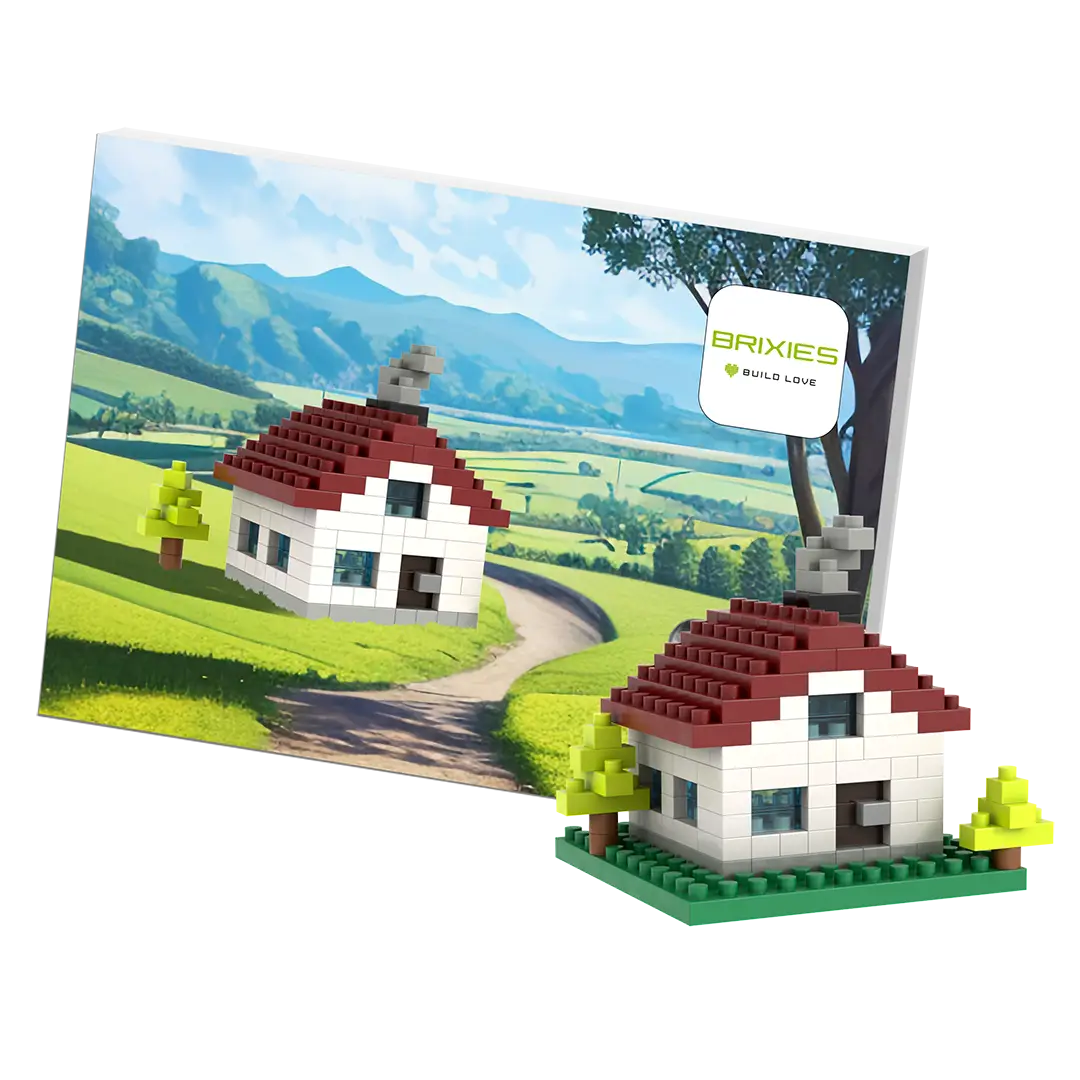 Kaart Huis (bouwsteentjes)