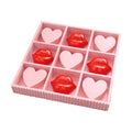 Boter kaas en eieren (lippen/hartjes)