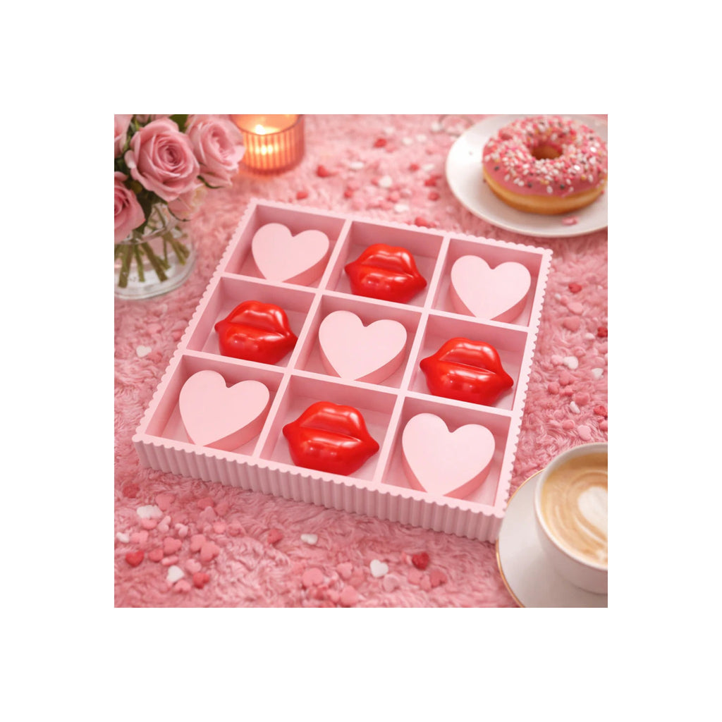 Boter kaas en eieren (lippen/hartjes)
