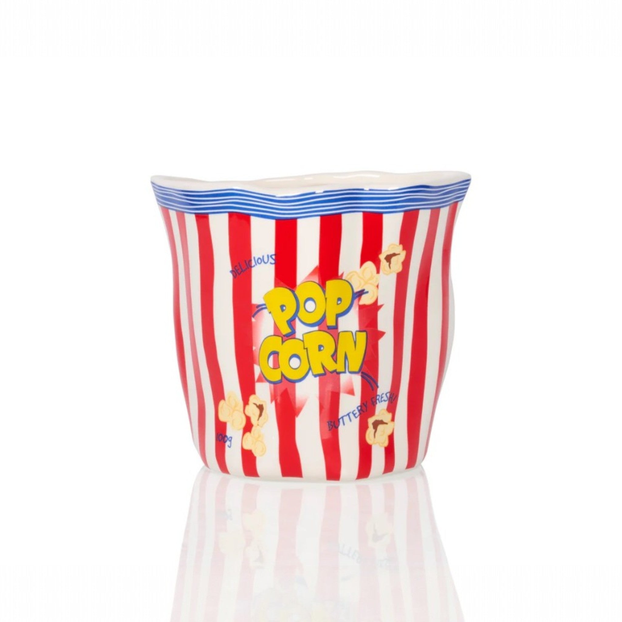 Popcorn bag van keramiek