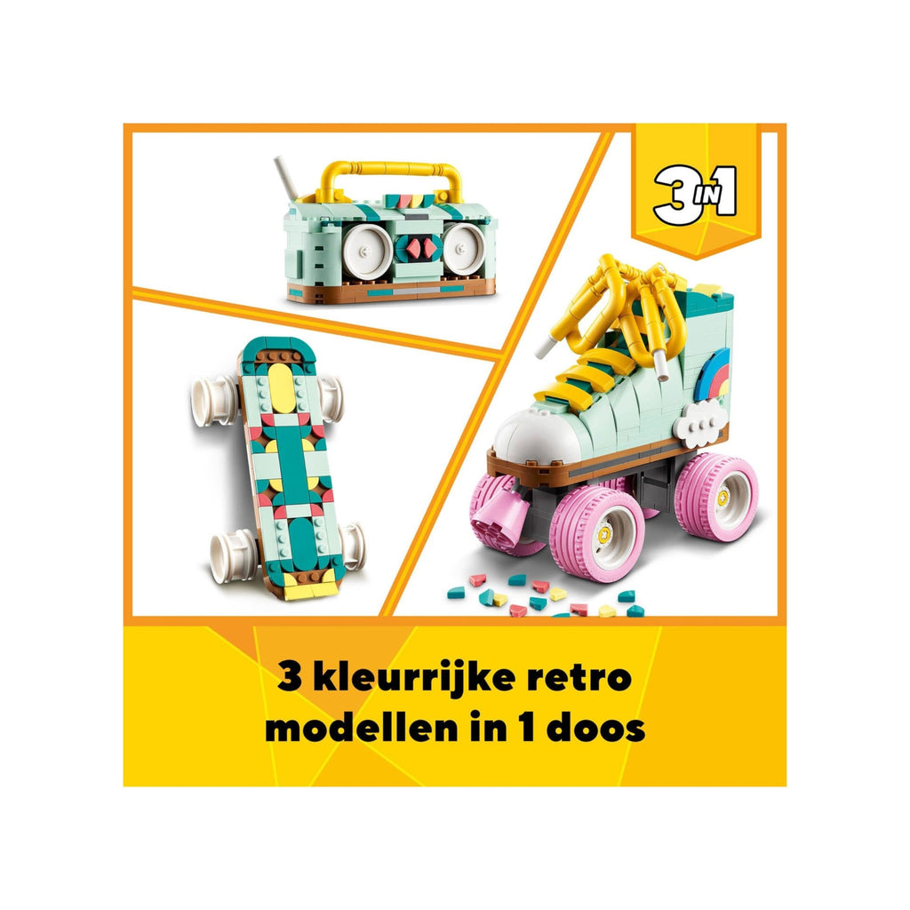 Lego Creator Rolschaats retro
